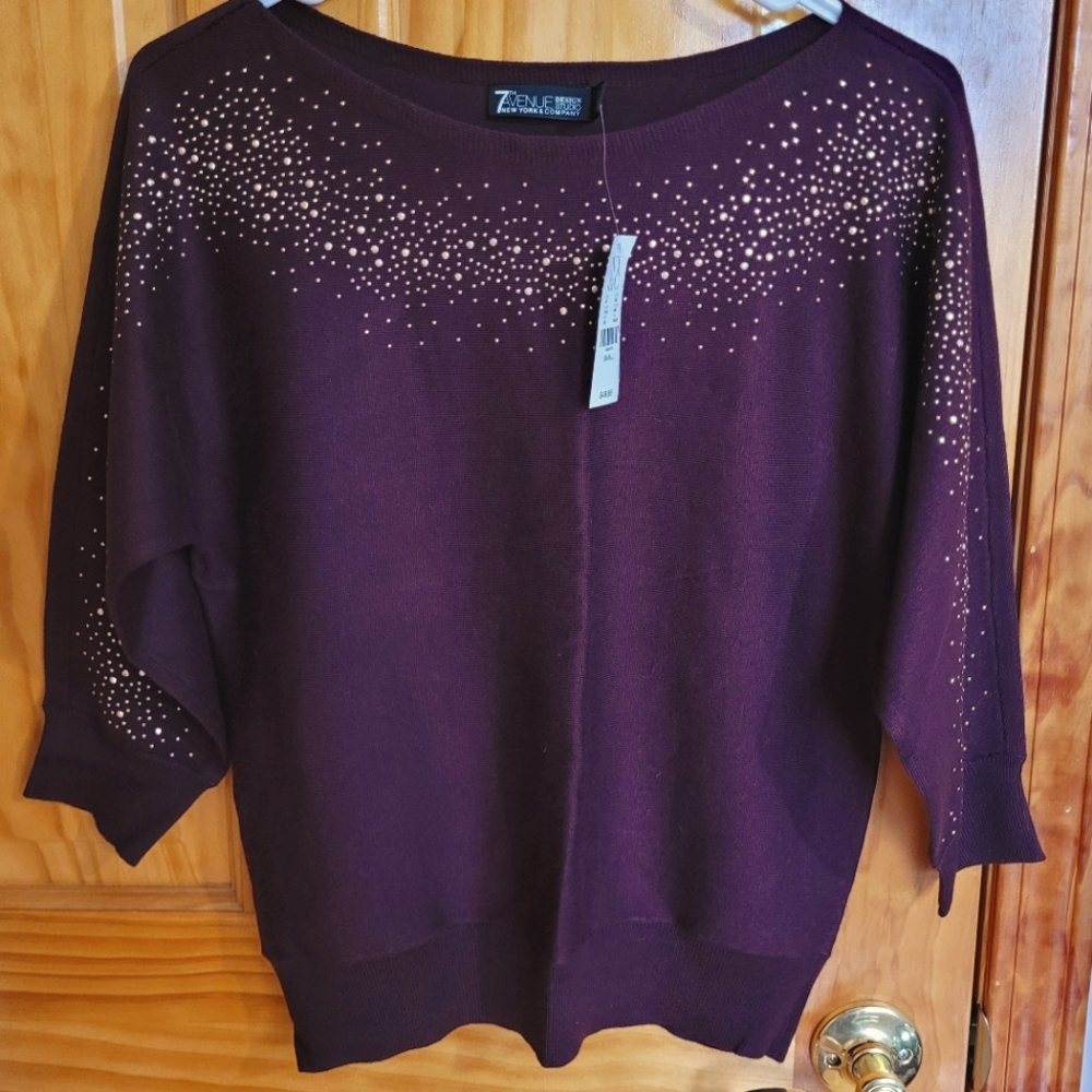 New York and Company 3/4 Sleeve Sweater